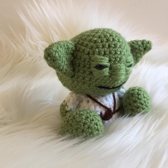 NEW Crochet Handmade Amigurumi Yoda, Star Wars - Picture 6 of 8
